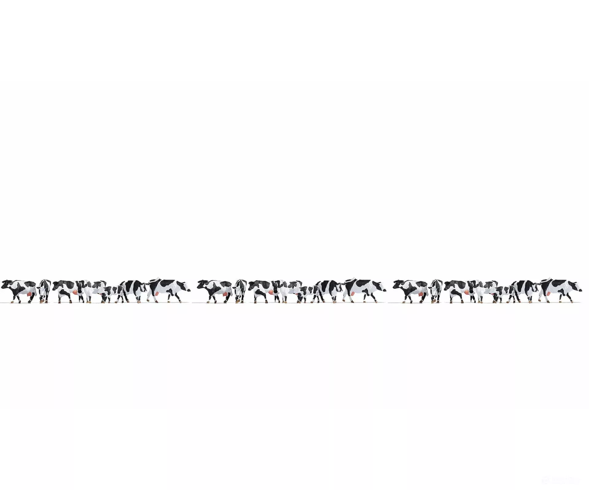 Noch 16164 HO XL Set "Black & White Cows"
