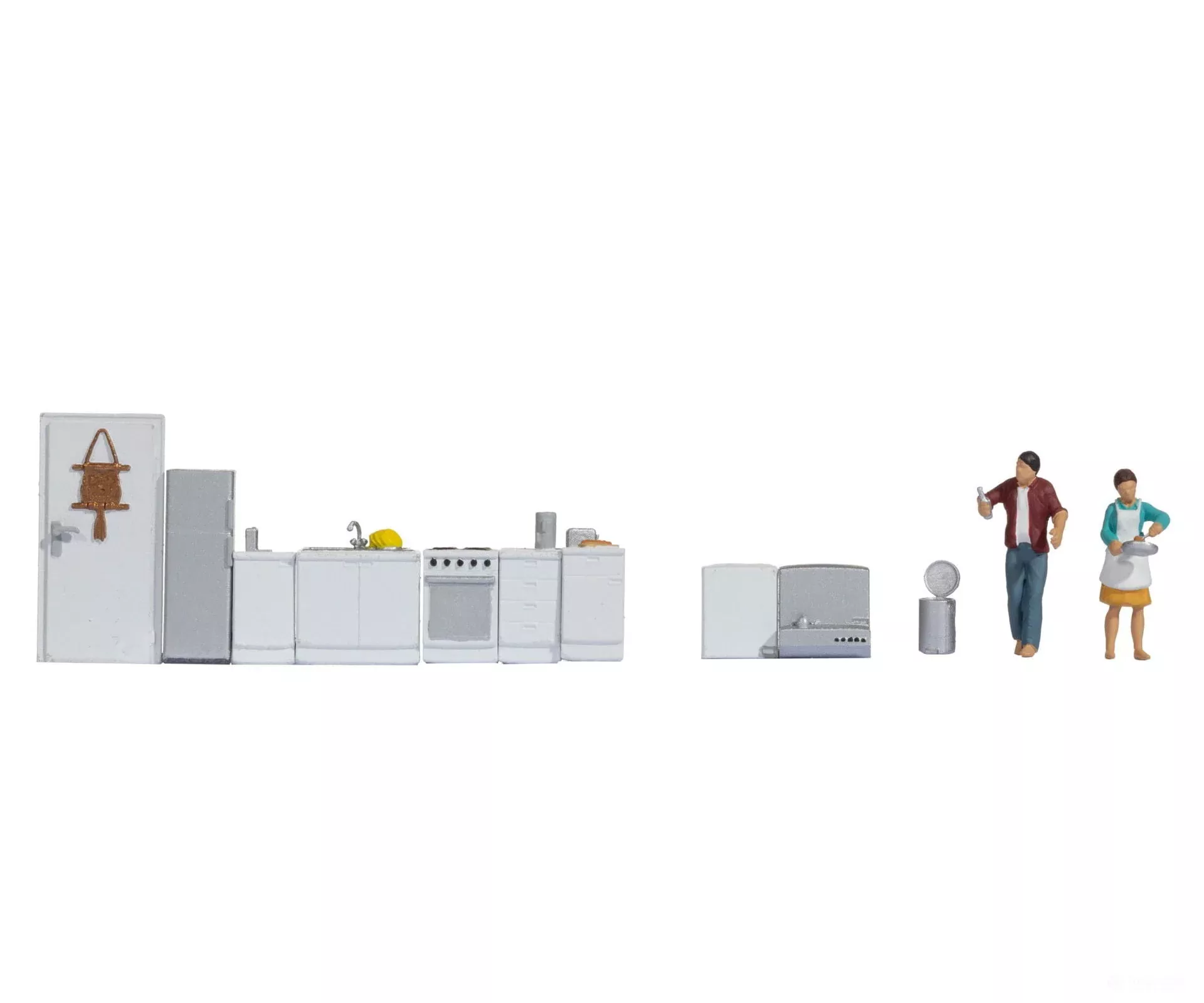 Noch 16285 HO Themed Figures Set ‘Kitchen’