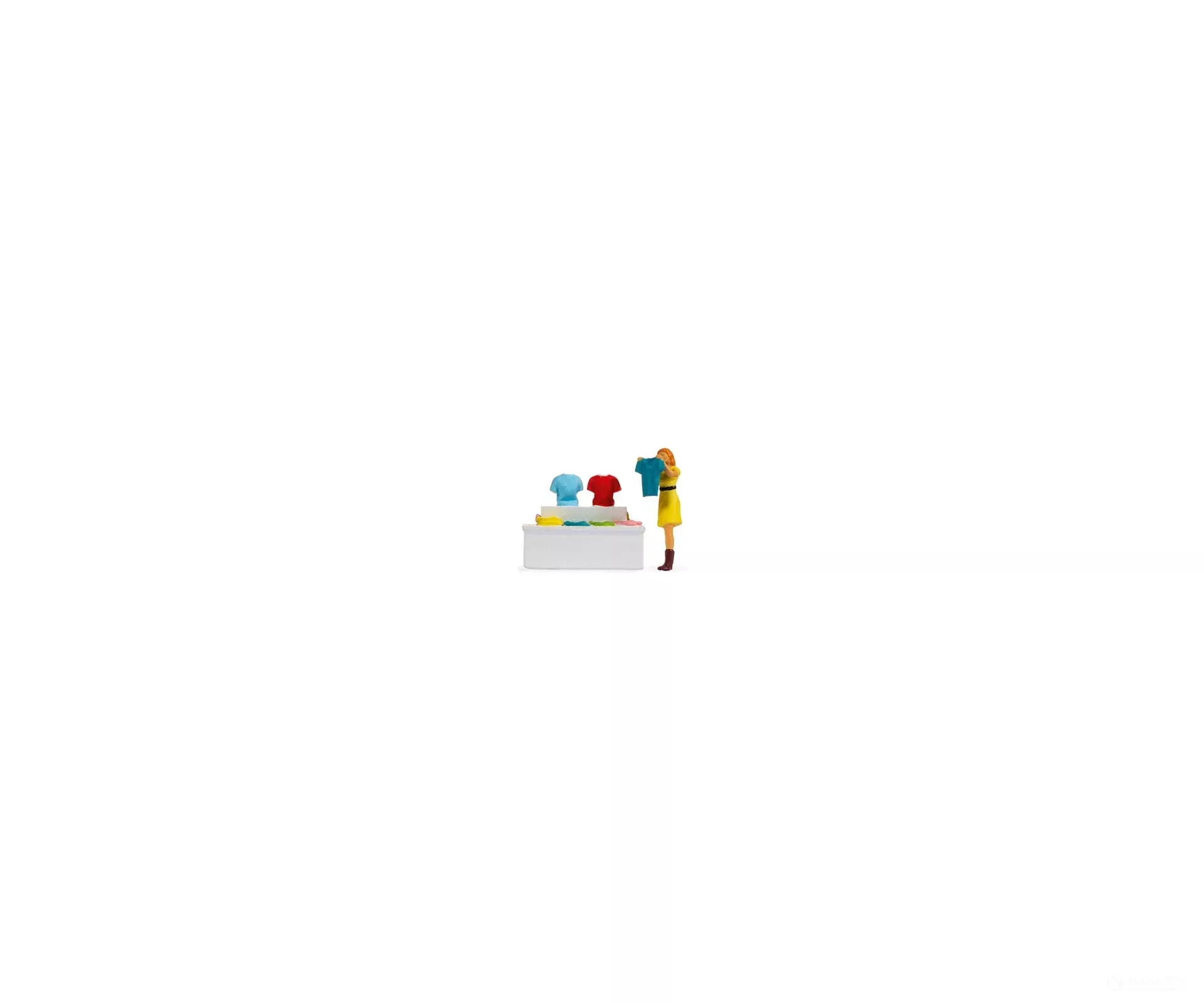 Noch 16508 HO Tiny Scences 'Clothes Shopping'