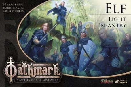 North Star Figures OAKP302 28mm Oathmark Battle of the Lost Age: Elf Light Infantry (30) (D)