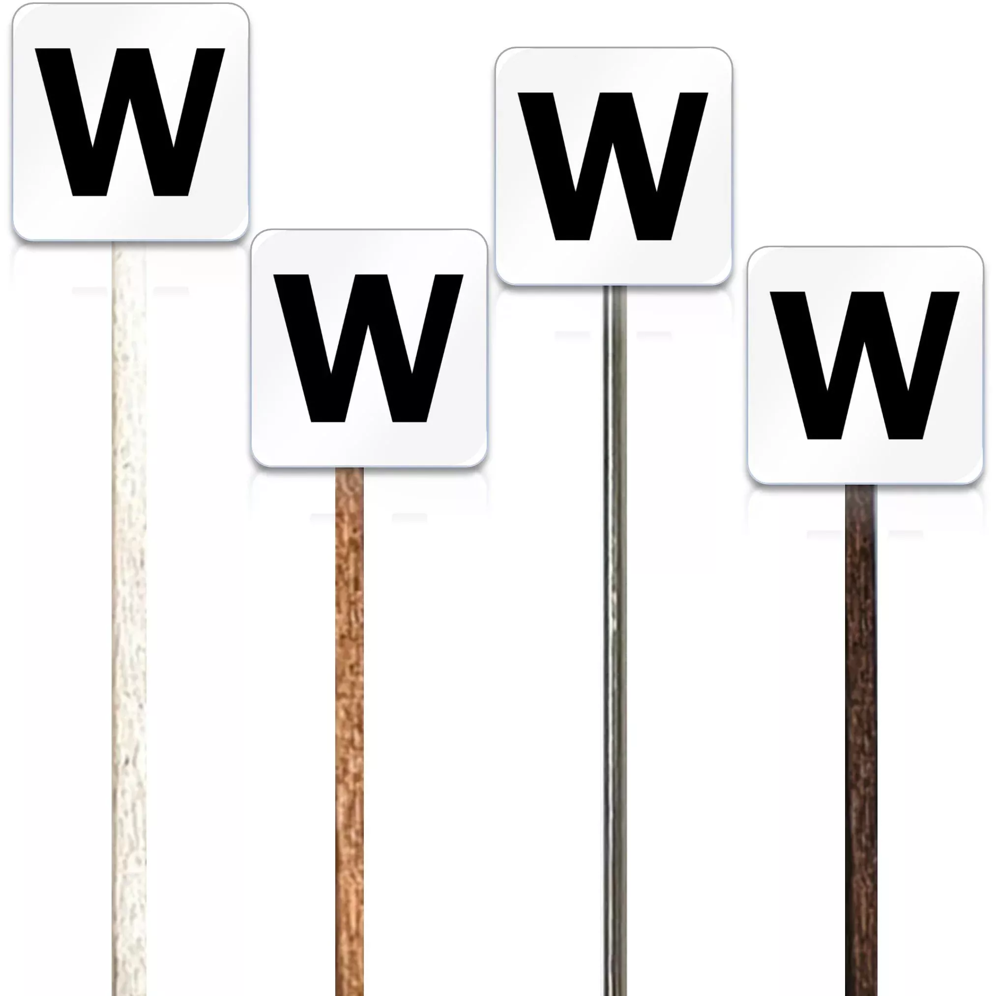 O Scale - Whistle Sign - 2 pack