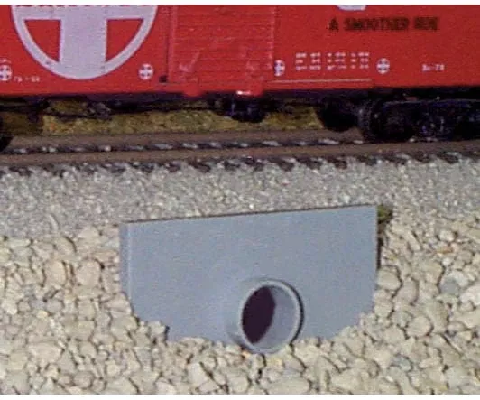 Pikestuff HO 2 Concrete Culvert - 2 x 1" (5 x 2.5cm)