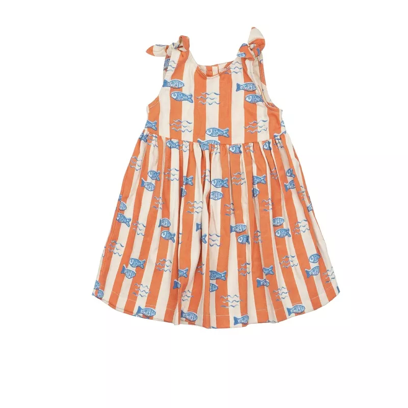 Piper Dress in Fiori di Mare