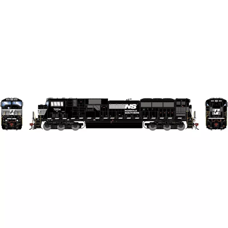 PREORDER Athearn Genesis HO ATHG-2936 GEN SD80MAC Locomotive w/DCC & Sound, NS #7204