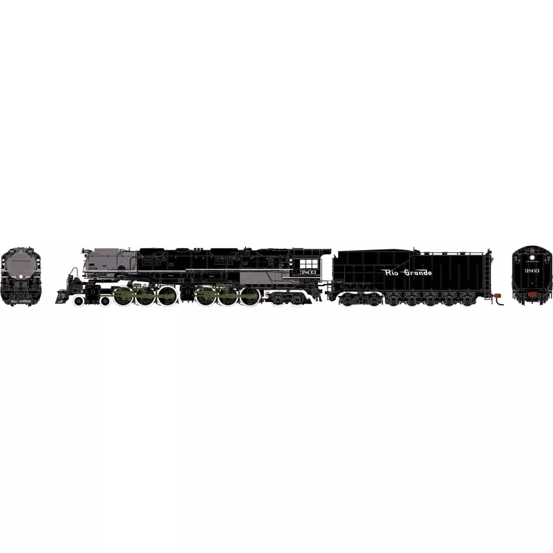PREORDER Athearn HO ATHG97976 4-6-6-4, D&RGW #3803