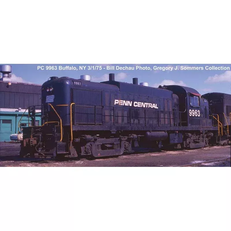 PREORDER Bowser HO 26001 DeWitt RS3M Rebuild, Penn Central #9963