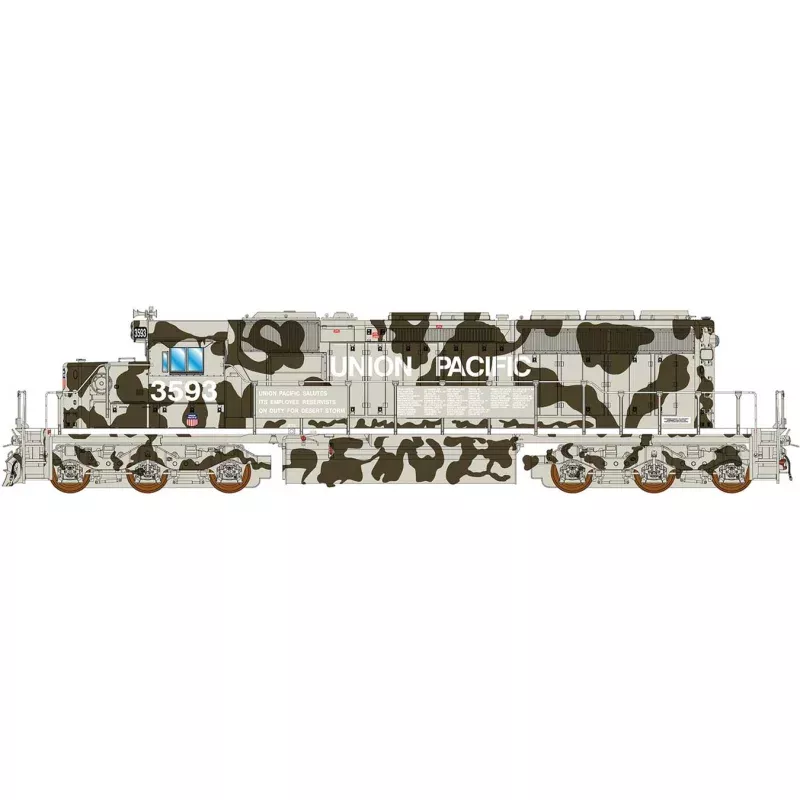 PREORDER Intermountain N 693100(S) EMD SD40-2, Locomotive Union Pacific #3593 (DCC & Sound-Equipped)