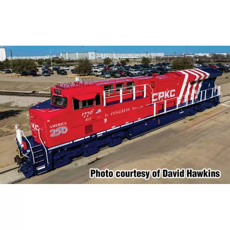 PREORDER Walthers Mainline HO 910-20813 GE GEVO Tier 4, Locomotive Canadian Pacific Kansas City Ltd. CPKC #1776 (DCC & Sound-Equipped)