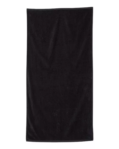Q-Tees QV3060 Velour Beach Towel