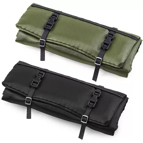 RC 1/10 Scale SLEEPING BAG Camping Gear Scale Accessories *2PC* -BLACK+GREEN