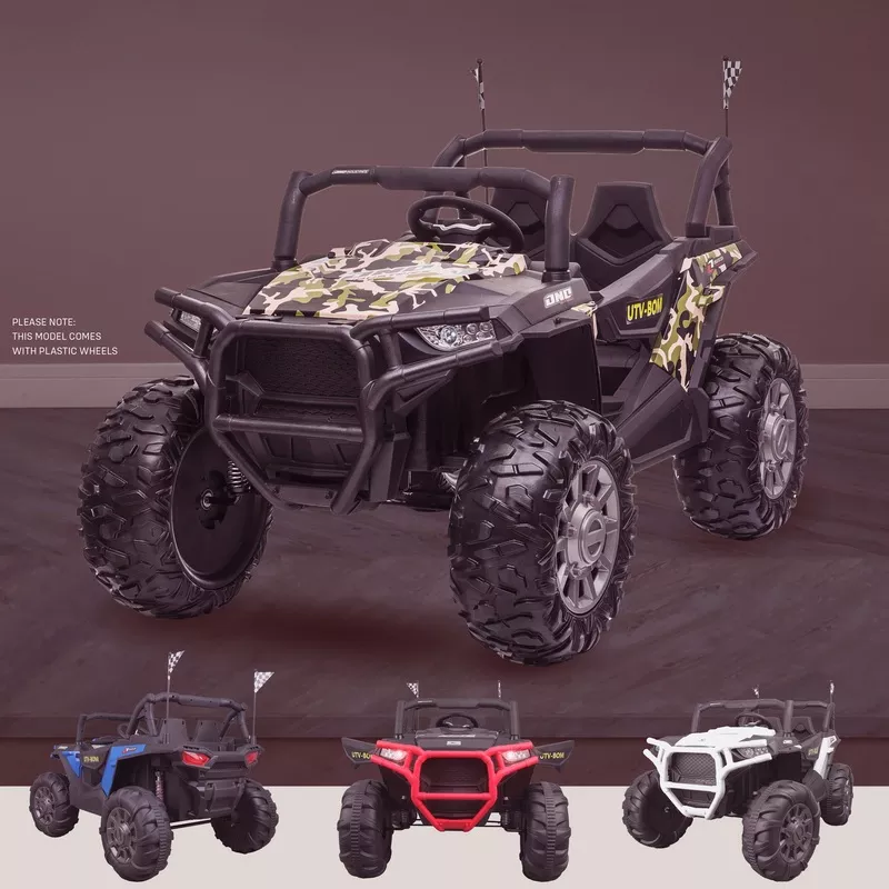 RiiRoo MaxPow 2S UTV-MX Ride on Buggy Red