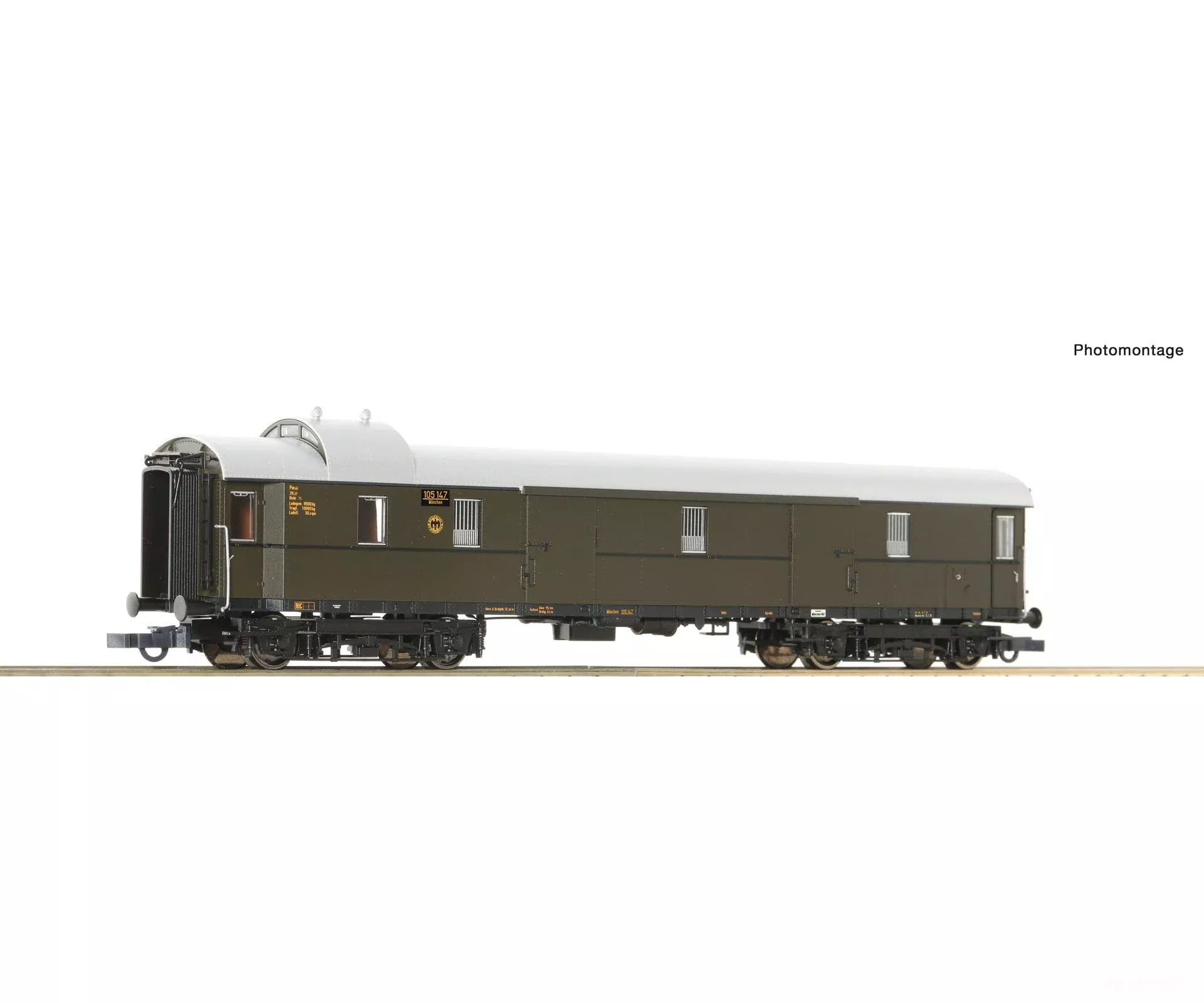Roco 6200140 HO Standard luggage wagon, DRG