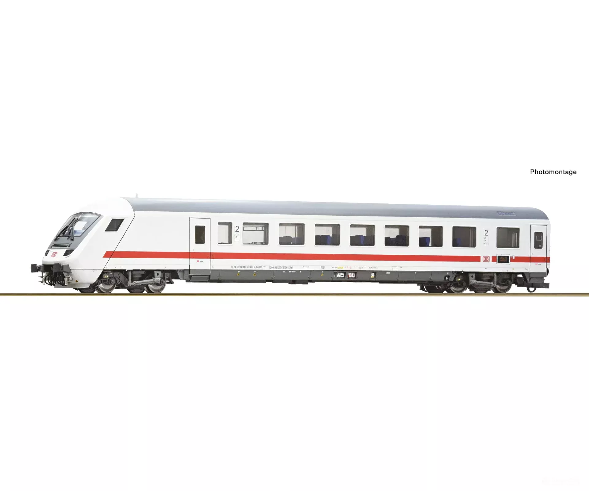 Roco 6210156 HO IC control cab coach, DB AG