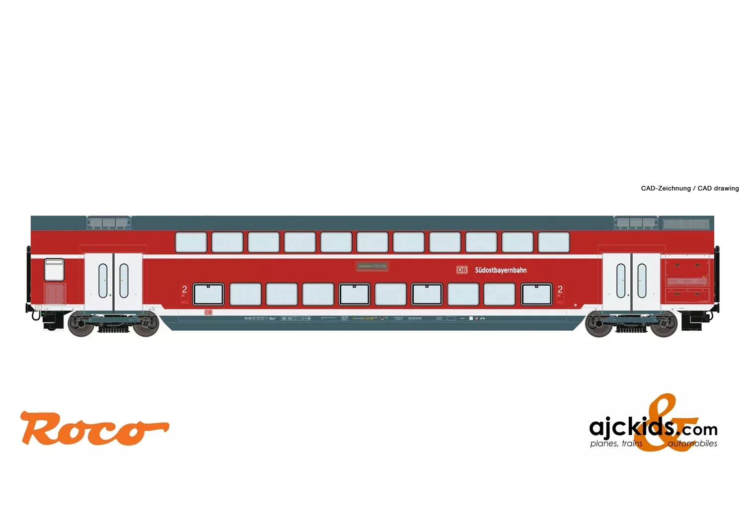 Roco 74157 – Double-deck coach