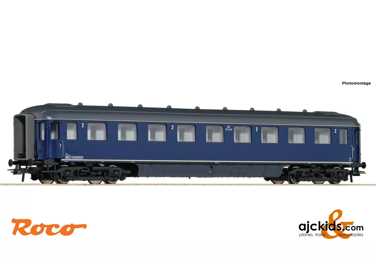 Roco 74430 – 2nd class fast train coach “Plan D”