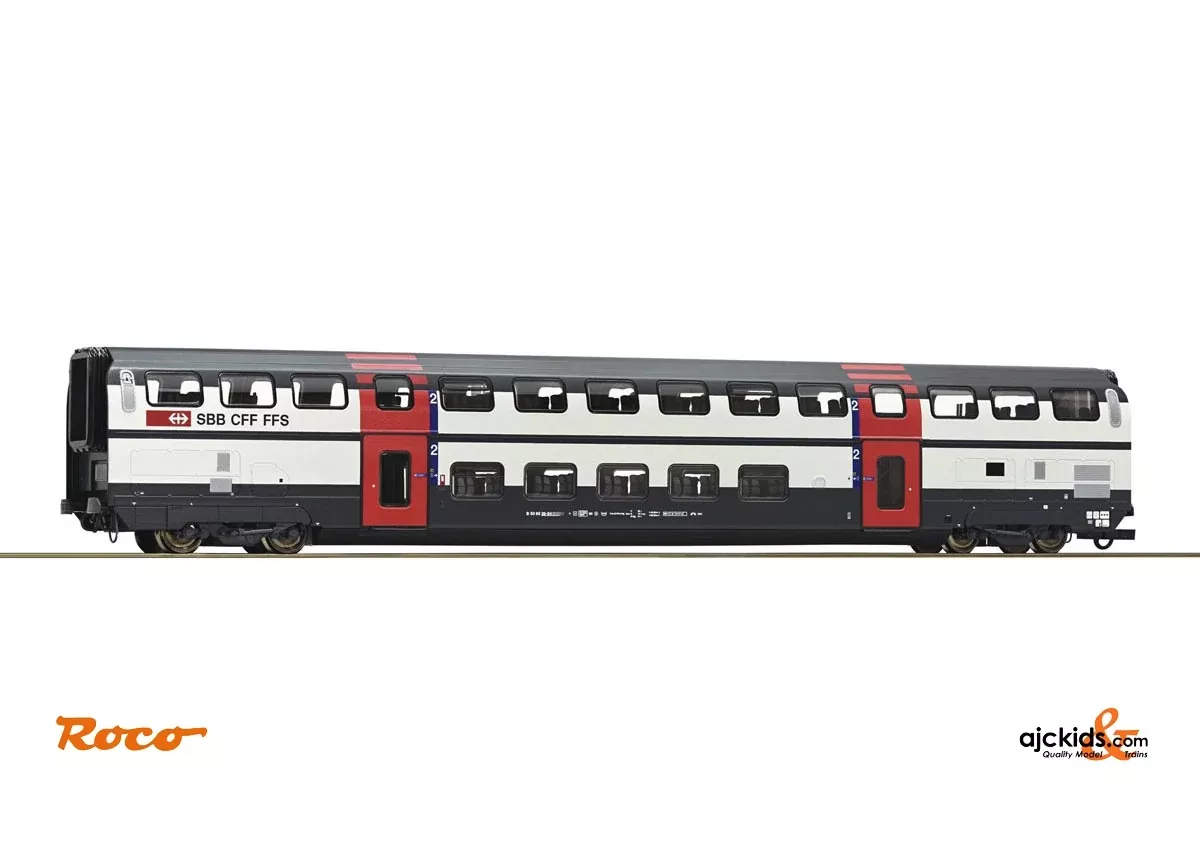 Roco 74502 – 2nd class double deck car SBB