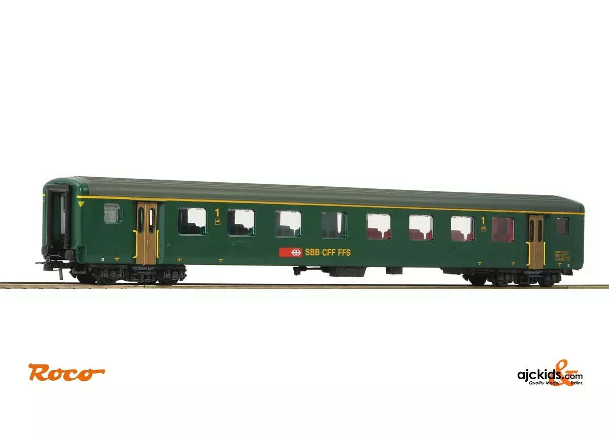 Roco 74569 – 1st class fast train car EW II SBB