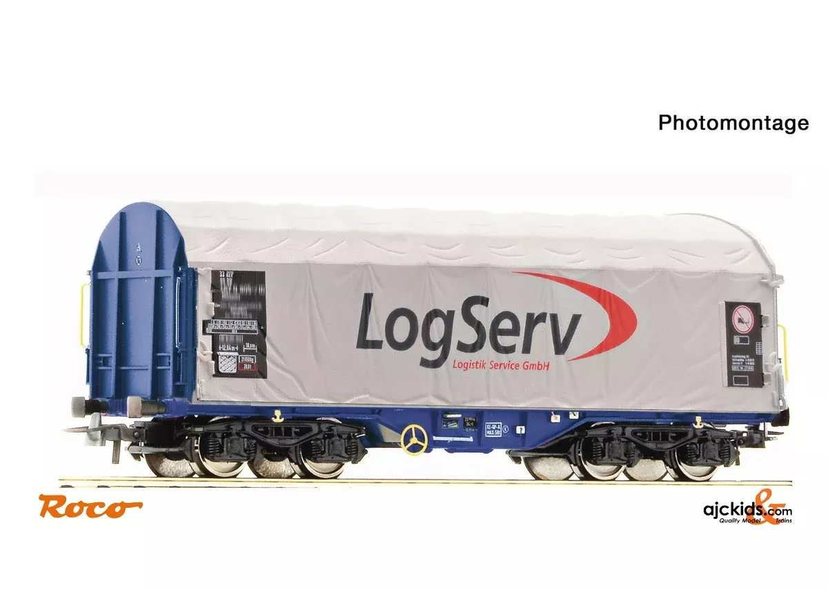 Roco 76451 – Slide tarpaulin Car ÖBB