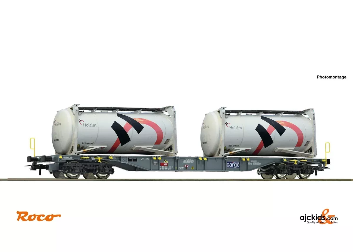 Roco 76943 – Container carrier Car SBB