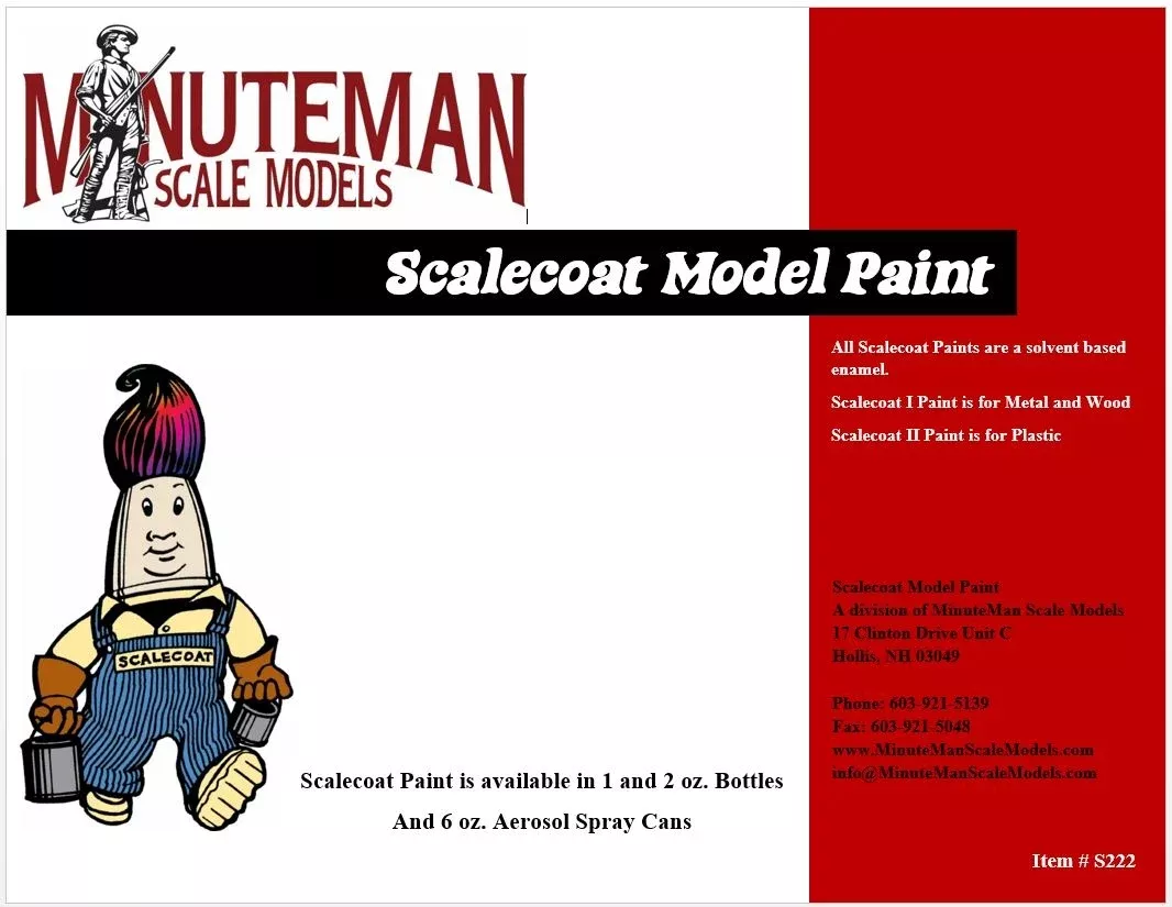 Scalecoat II 20323 (plastic) Enamel Model Paint