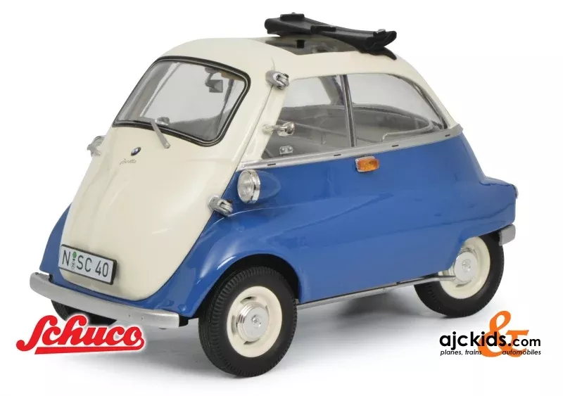 Schuco 450041100 - BMW Isetta Exp. blue/gray 1:18