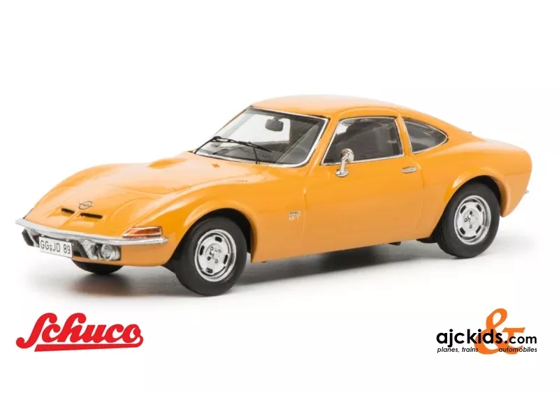 Schuco 450256700 – Opel GT, orange 1:43
