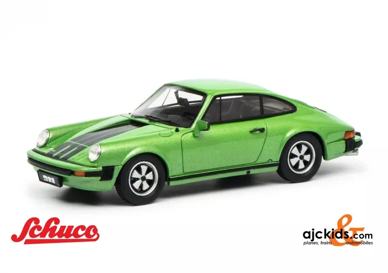 Schuco 450891900 - Porsche 911 Coupé, grün 1:43