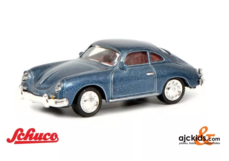 Schuco 452637700 – Porsche 356 Coupe, blau 1:87