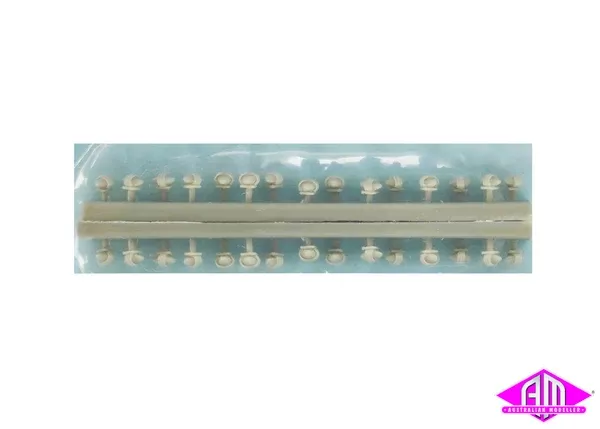 SJ-DPTRV – Torpedo Roof Vents (HO Scale)