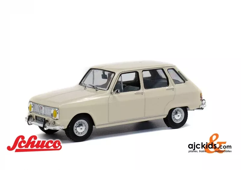 Solido 421436560 – 1:43 Renault 6, white, 1970