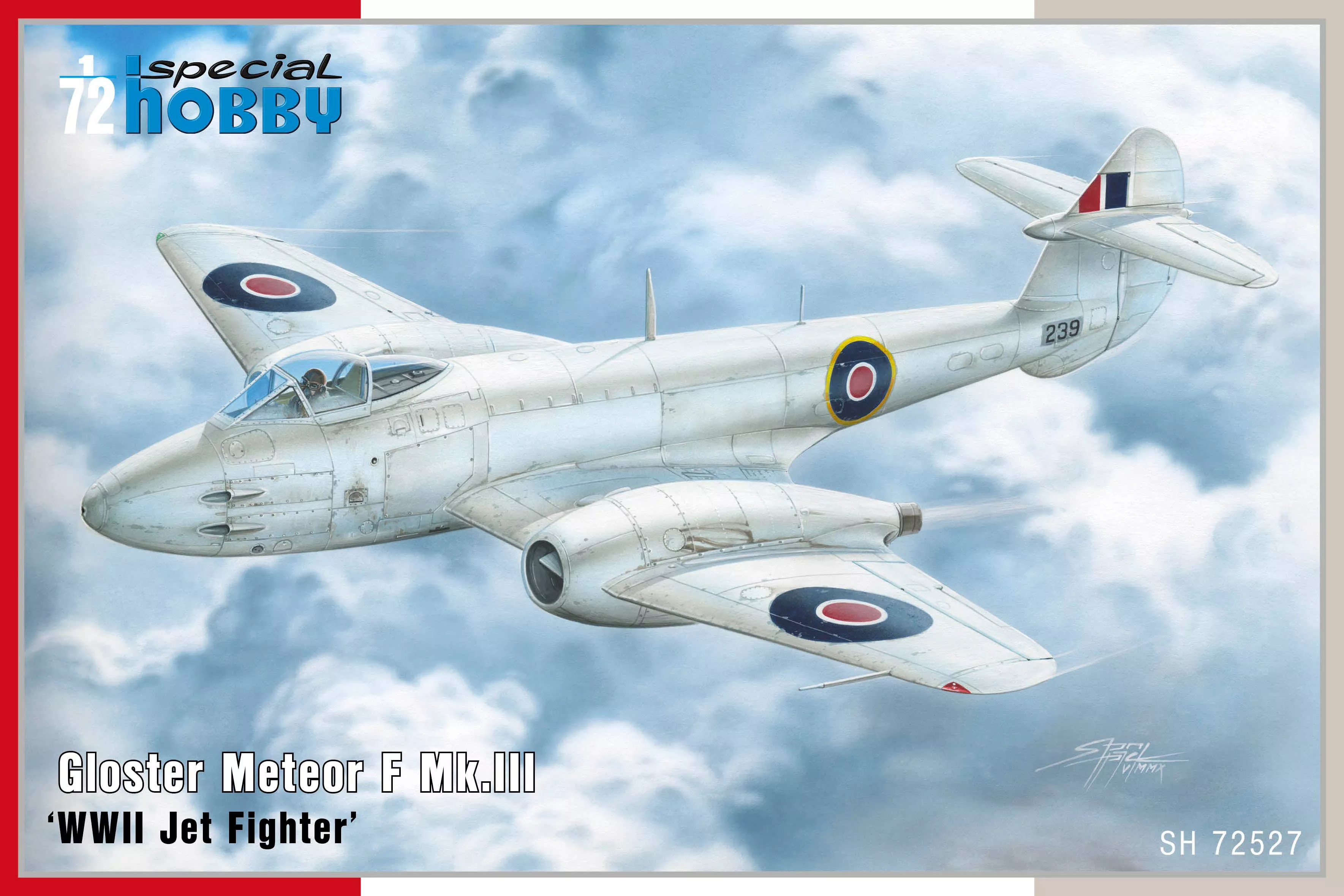 Special Hobby SH72527 Gloster Meteor MK.III British Jet 1:72