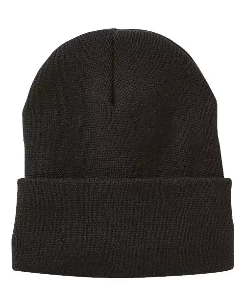 “Sportsman SP12SL 12″ Sherpa Lined Cuffed Beanie”