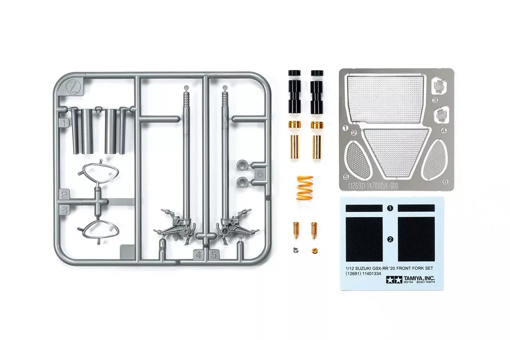 Tamiya 12691 Suzuki GSX-RR ’20 Front Fork Set 1:12