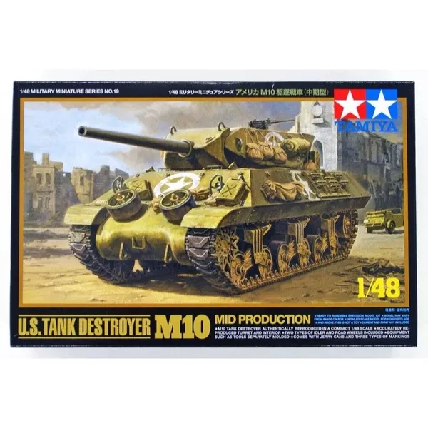Tamiya 32519 1/48 US Tank Destroyer M10 MID Production