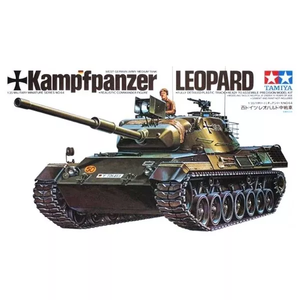 Tamiya 35064 1/35 German Leopard 1 Main Battle Tank