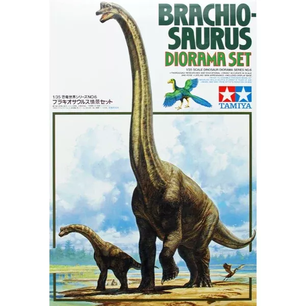 Tamiya 60106 Brachiosaurus Dinosaur Diorama