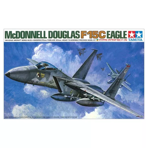 Tamiya 61029 1/48 F-15C Eagle