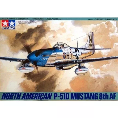 Tamiya 61040 1/48 North American P-51D Mustang 8th Air Force