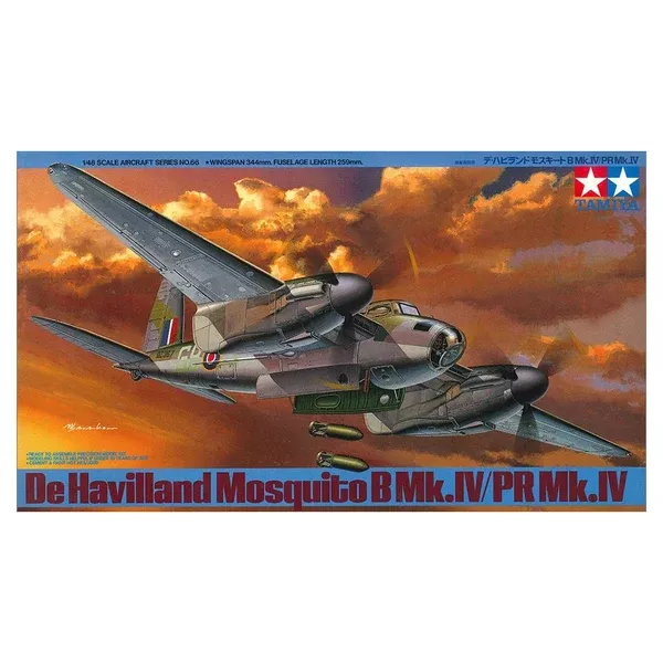 Tamiya 61066 1/48 De Havilland Mosquito Mk. IV