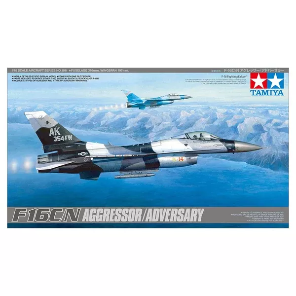 Tamiya 61106 1/48 F-16C/N Aggressor