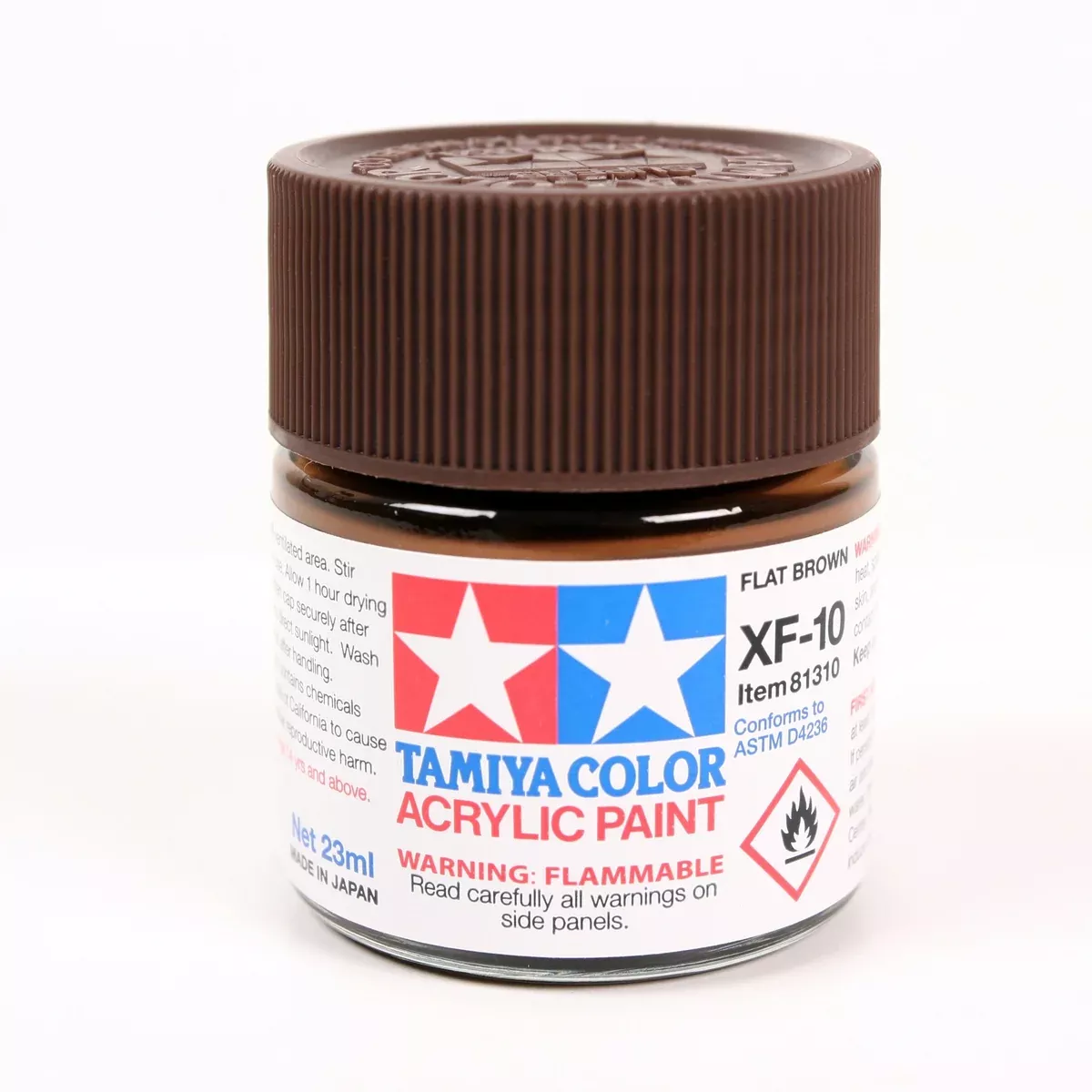 Tamiya 81310 Acrylic Model Paint XF10 Flat Brown
