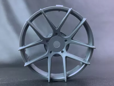 Tetsujin JASMINE RC Car Wheels INSERTS DiskAdjustable Offset- GUN METAL- (4 pcs )