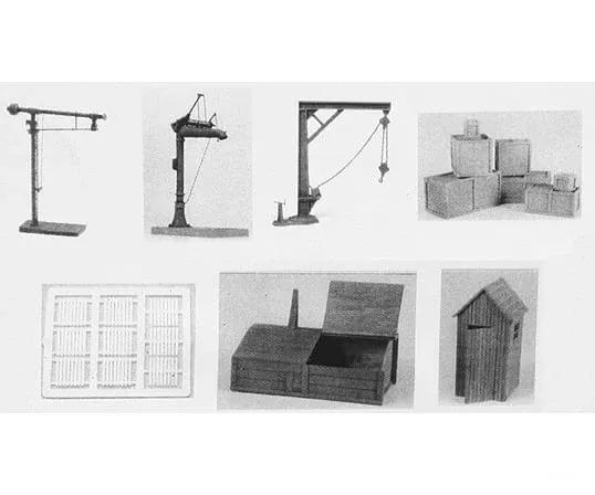 Tichy Train Group HO 8160 Trackside Assortment – Kit