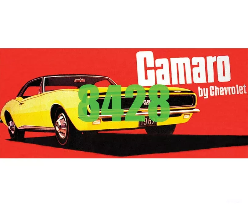 Tichy Train Group HO 8428 1967 Chevy Camaro Billboard - Kit
