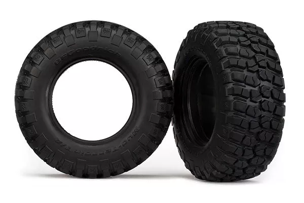 Traxxas 6871R BF Goodrich Mud Terrain T/A KM2 S1 Compound Off Road Tires 4.3×1.7- 2.2/3.0″