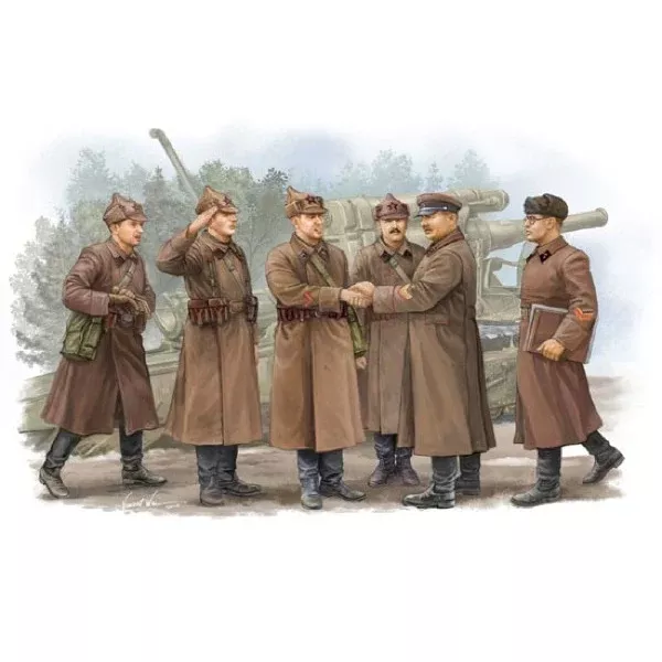 Trumpeter 00428 1/35 Soviet Artillery Commander Inspection