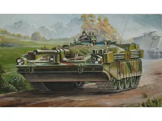 Trumpeter 310 Swedish S Tank Strv 103C 1:35