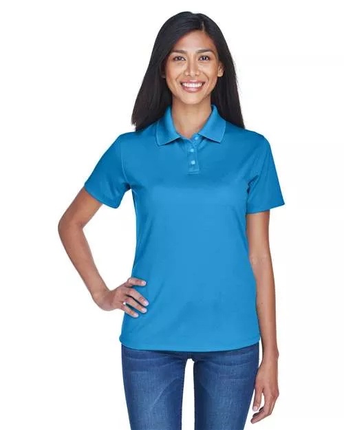 UltraClub 8445L Ladies’ Cool & Dry Stain-Release Performance Polo