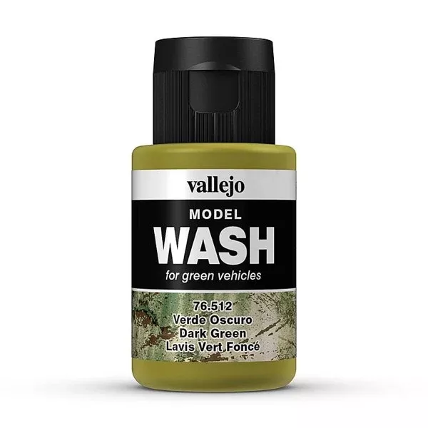 Vallejo 76512 Model Wash 512 Dark Green 35ml