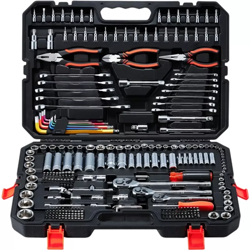 Vevor Mechanics Tool Set 314-Piece Metric Socket Set with Storage Case New